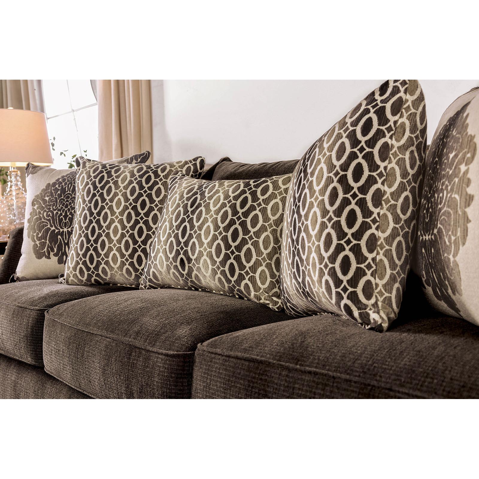  Furniture of America Cornelia Stationary Fabric Sofa SM3073-SF IMAGE 5