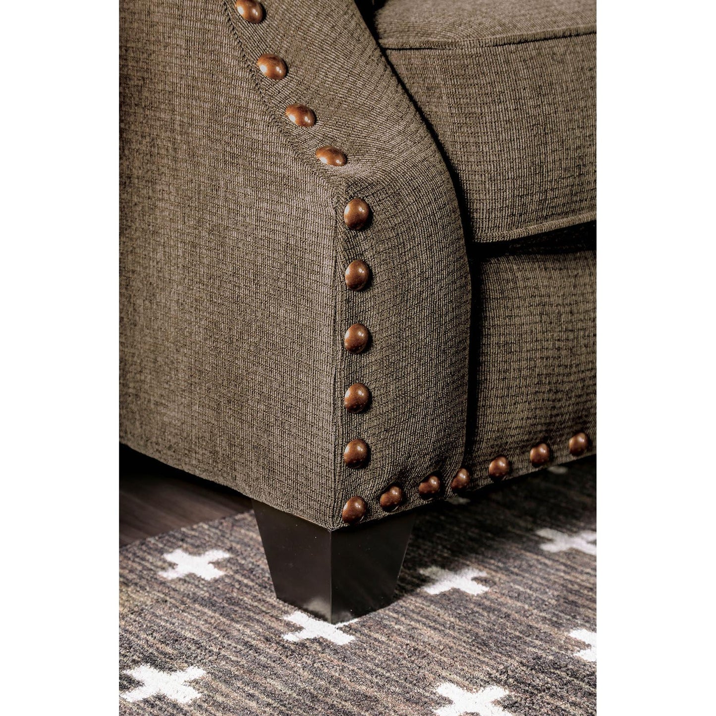  Furniture of America Cornelia Stationary Fabric Sofa SM3073-SF IMAGE 6