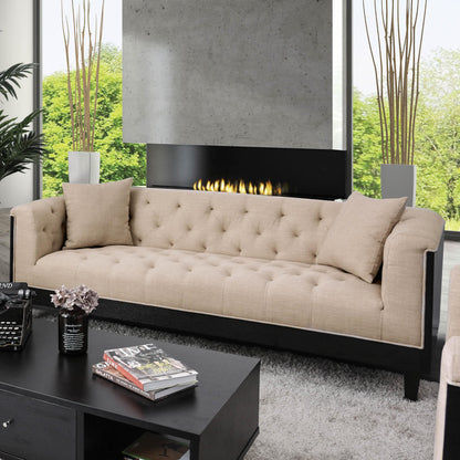  Furniture of America Hillary Stationary Fabric Sofa CM6086-SF IMAGE 1