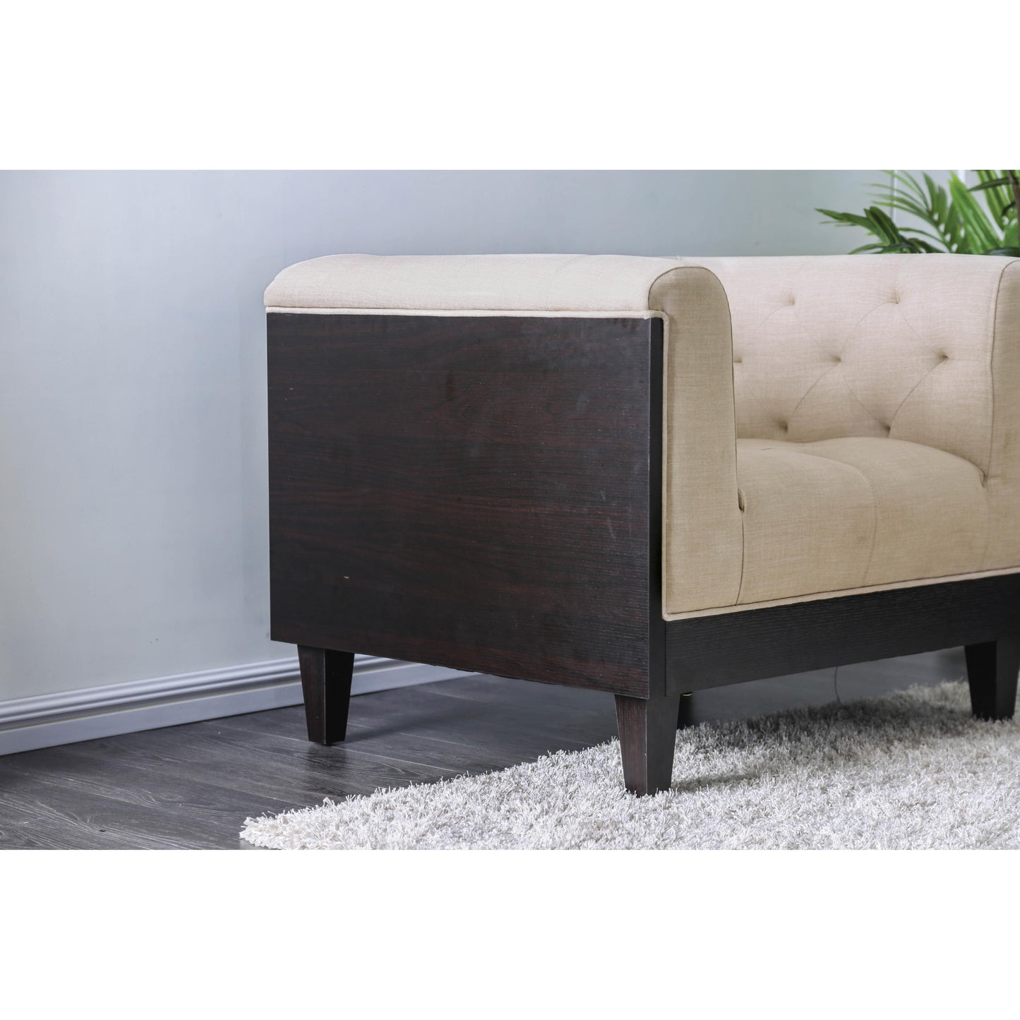  Furniture of America Hillary Stationary Fabric Loveseat CM6086-LV IMAGE 3