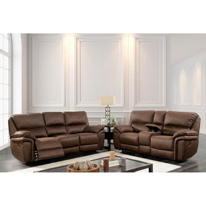  Furniture of America Helga Reclining Fabric Loveseat CM6595-LV IMAGE 5