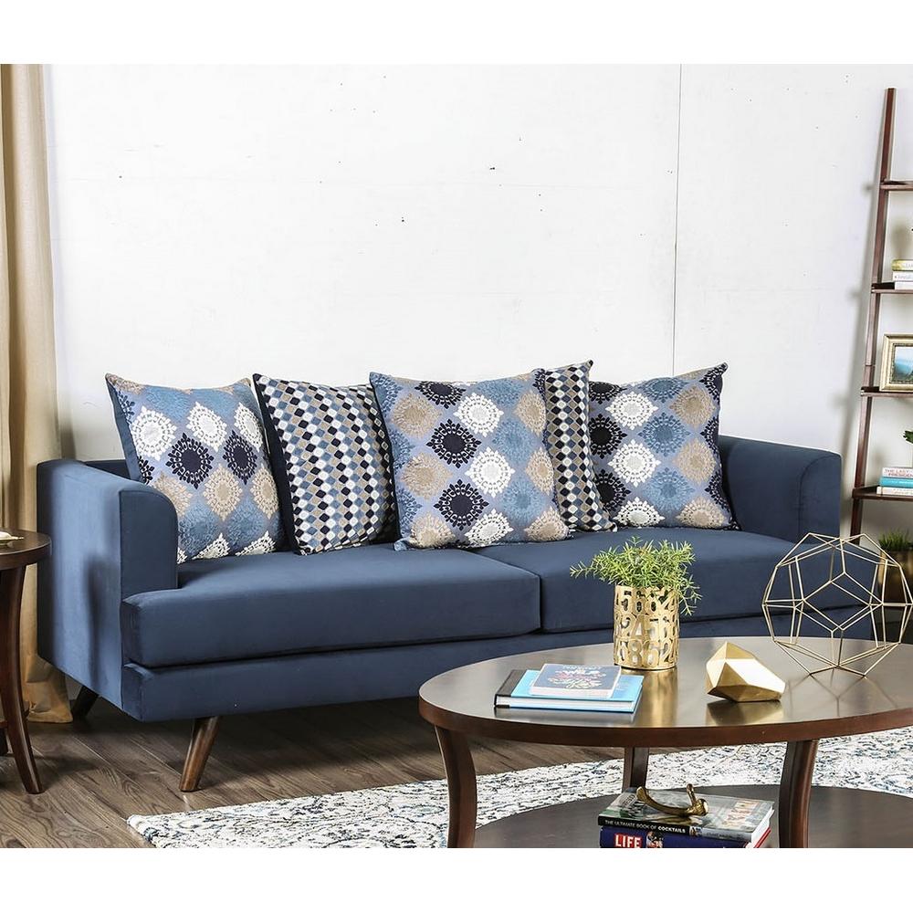  Furniture of America Blaenavon Stationary Fabric Sofa SM8825-SF IMAGE 1