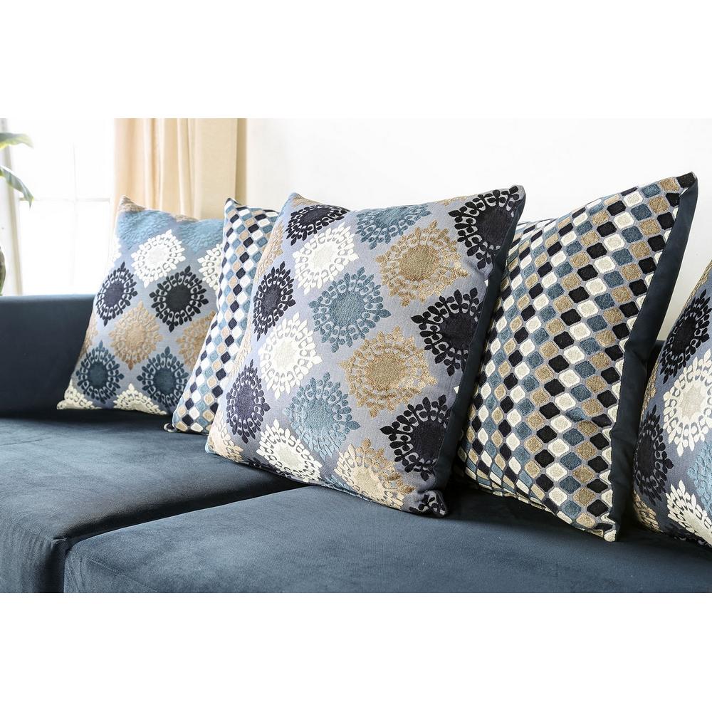 Furniture of America Blaenavon Stationary Fabric Loveseat SM8825-LV IMAGE 5