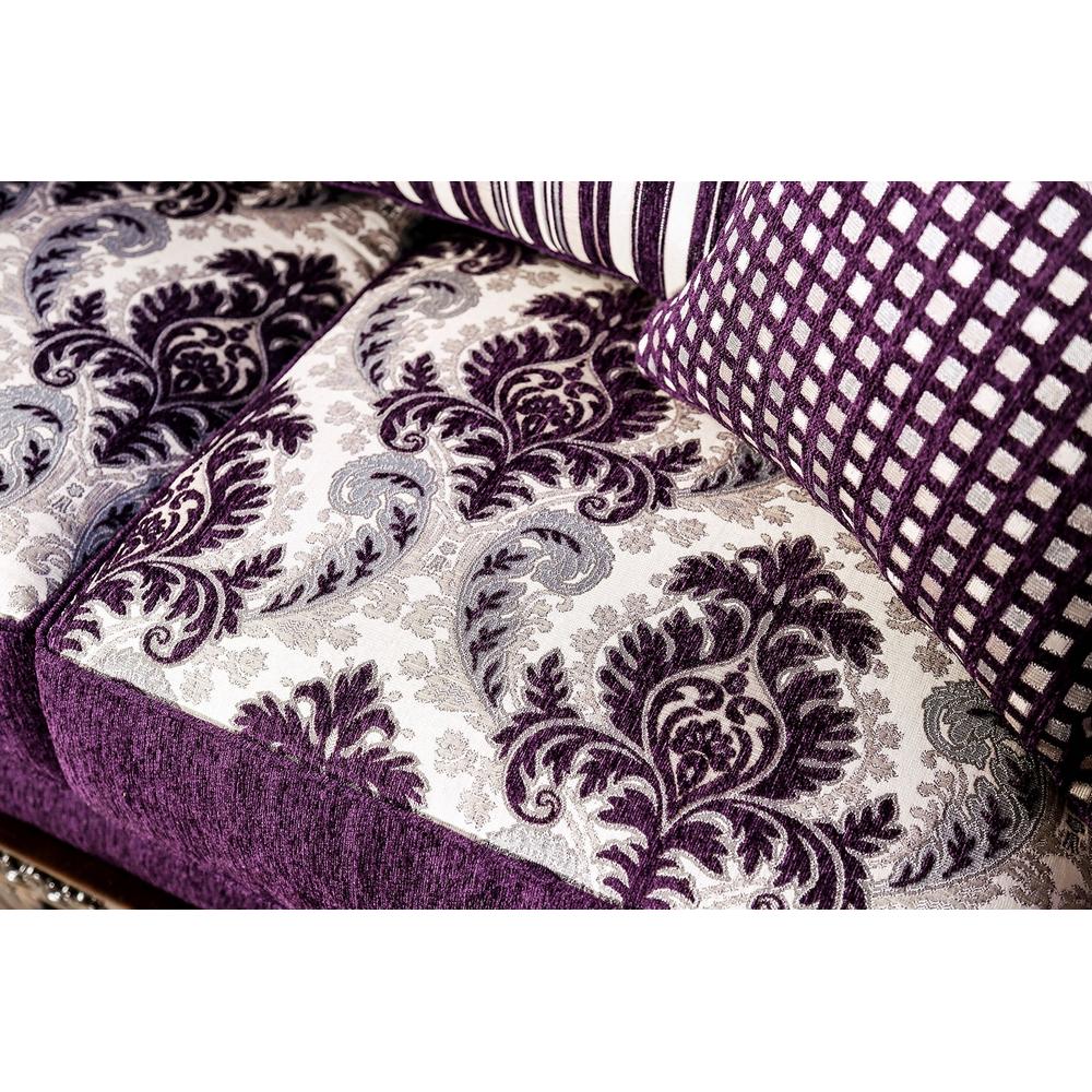  Furniture of America Emilia Stationary Fabric Sofa SM6419-SF IMAGE 3