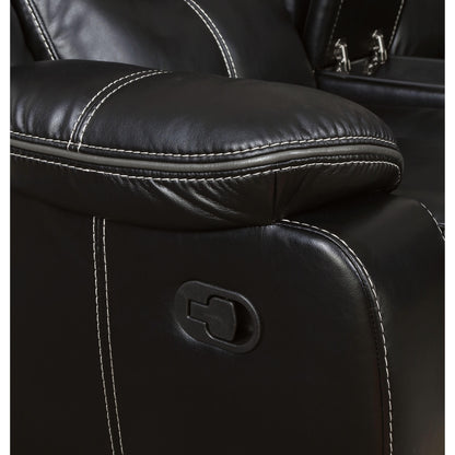  Furniture of America Pollux Reclining Leatherette Sofa CM6981-SF IMAGE 3