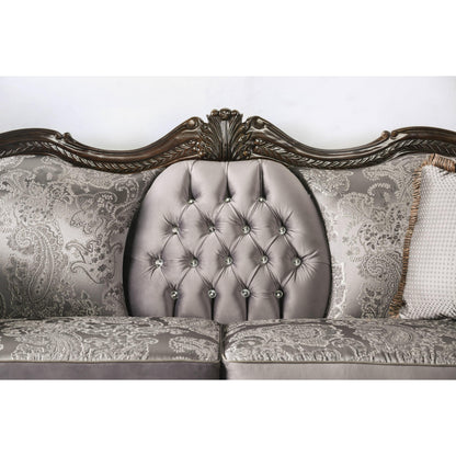  Furniture of America Tabatha Stationary Leatherette Sofa SM6312-SF IMAGE 4