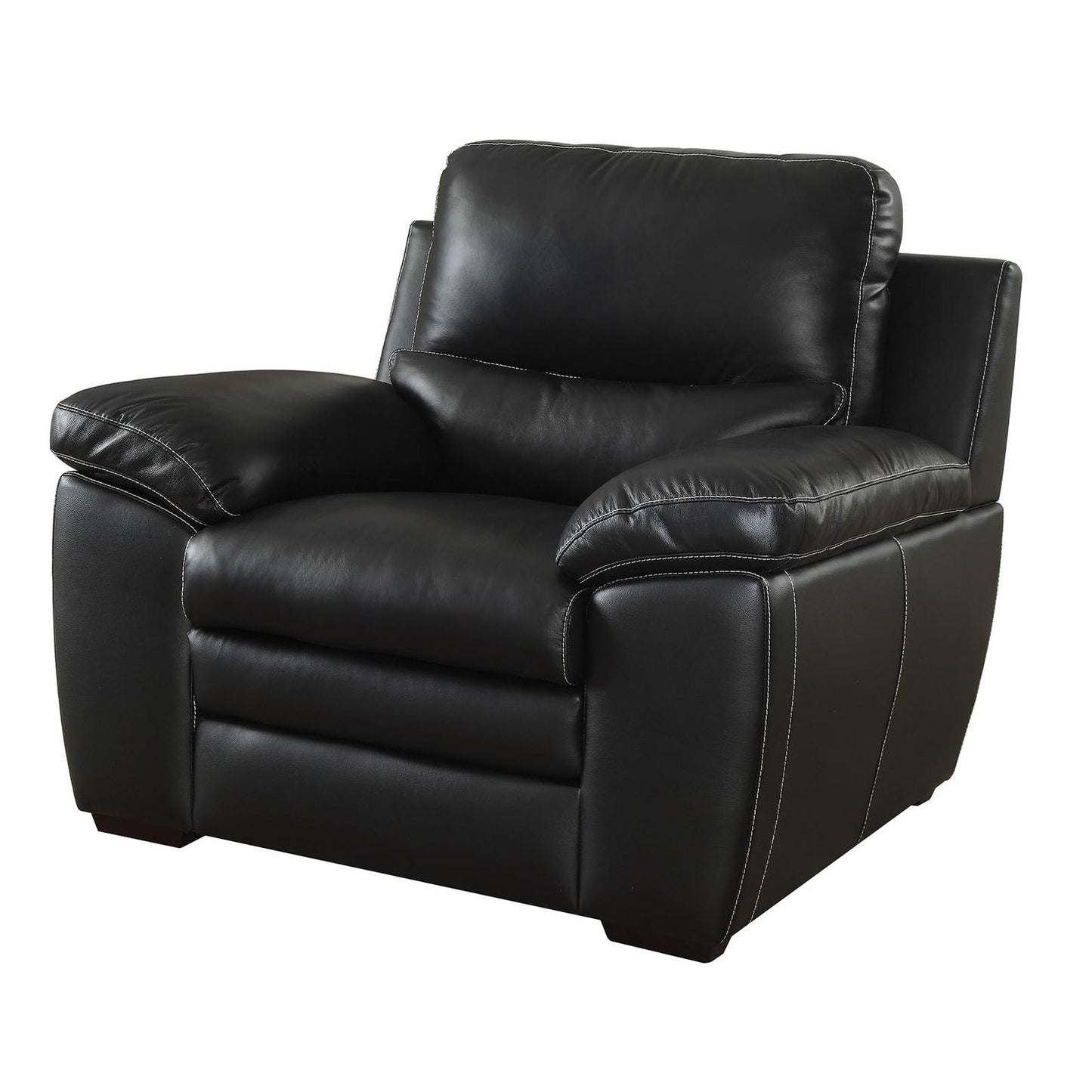  Furniture of America Mirielle Stationary Leather Match Chair CM6502-CH IMAGE 1