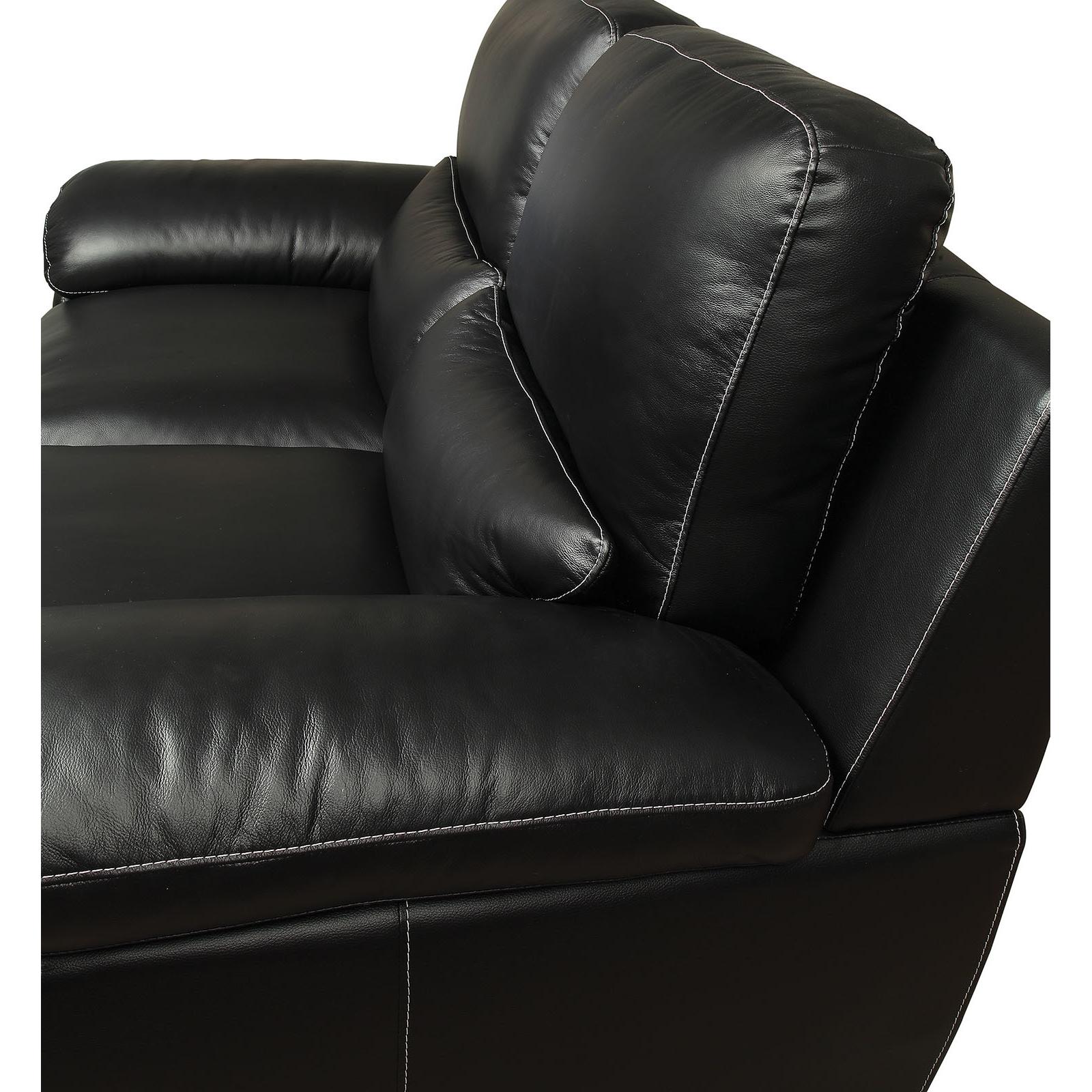  Furniture of America Mirielle Stationary Leather Match Chair CM6502-CH IMAGE 3