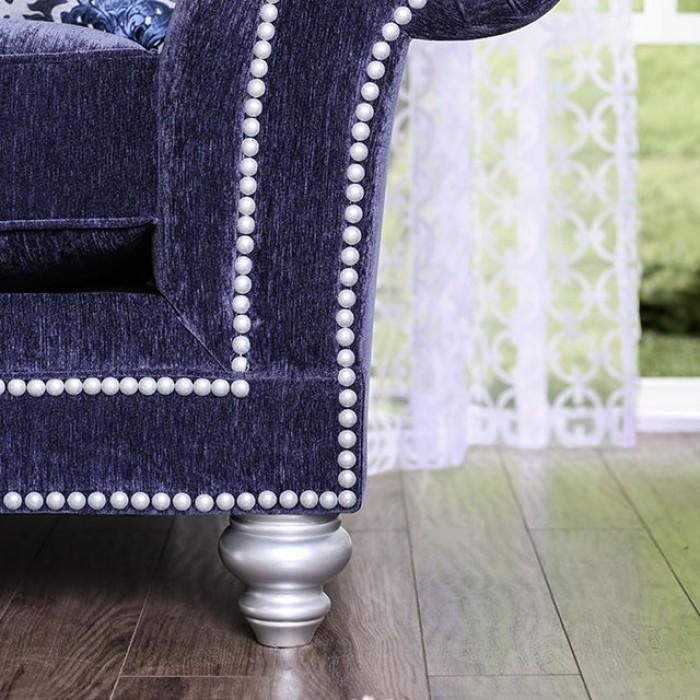  Furniture of America Safiya Stationary Fabric Loveseat SM2234-LV IMAGE 3
