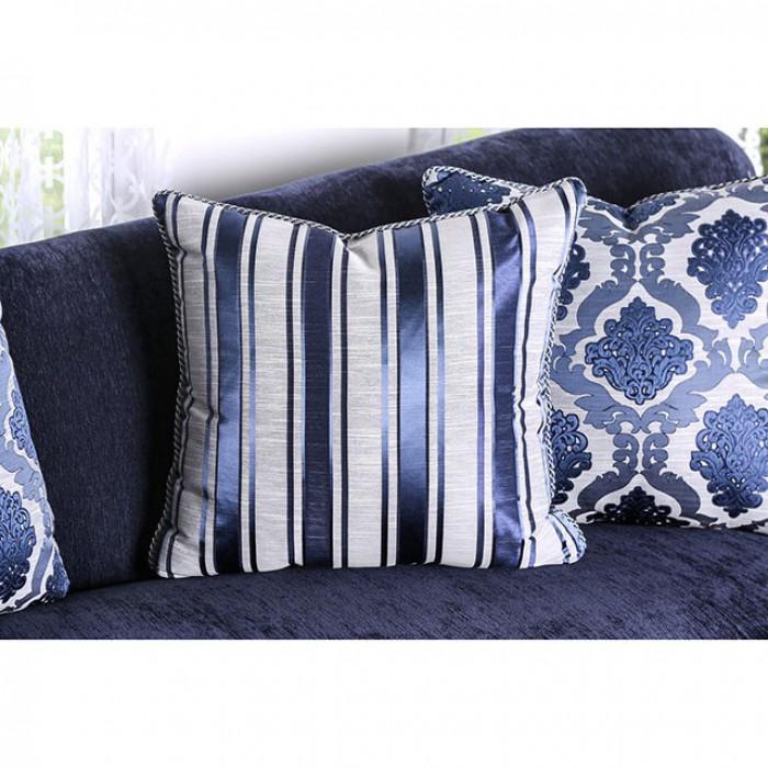  Furniture of America Safiya Stationary Fabric Loveseat SM2234-LV IMAGE 4