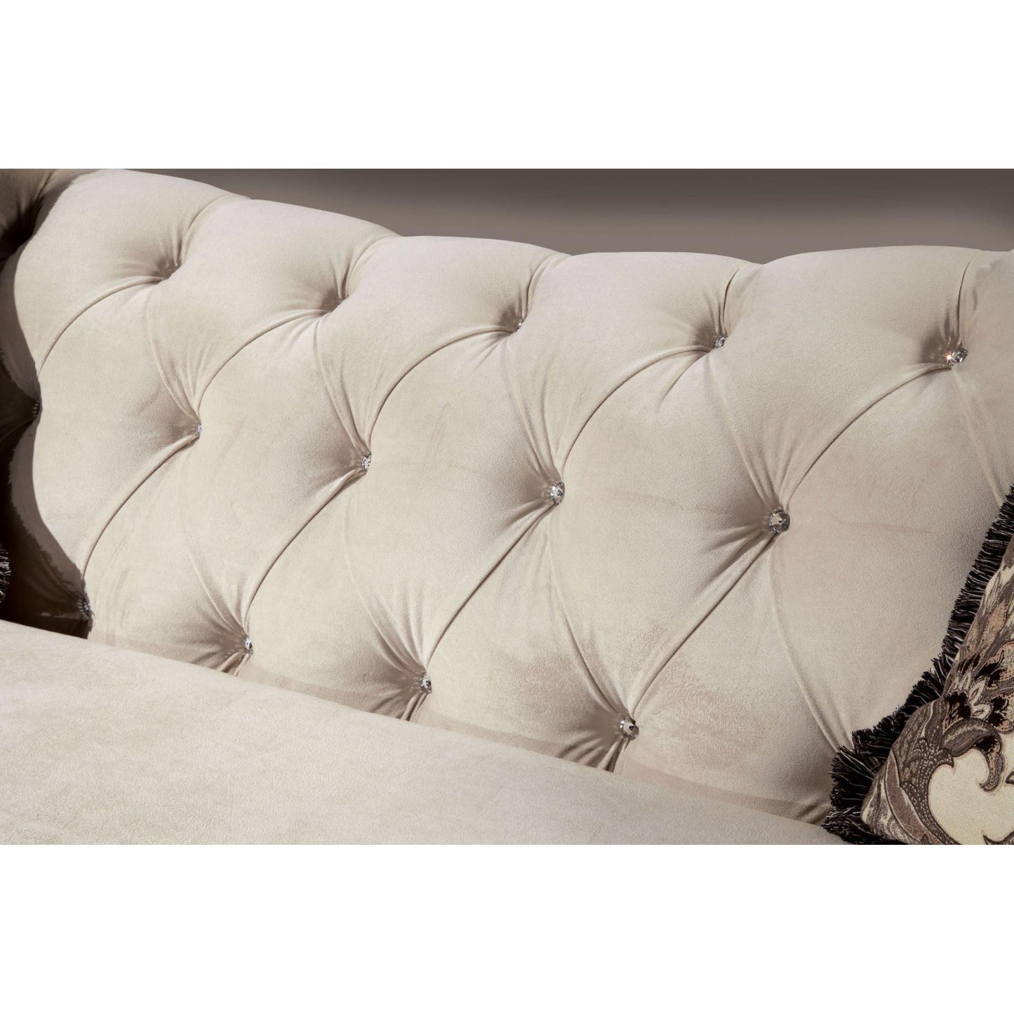  Furniture of America Antoinette Stationary Fabric Sofa SM2221-SF IMAGE 3