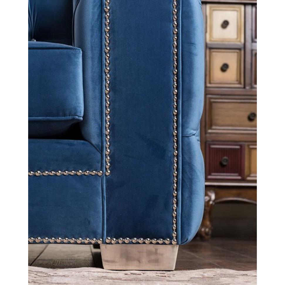  Furniture of America Salvatore Stationary Fabric Loveseat SM2280-LV IMAGE 6