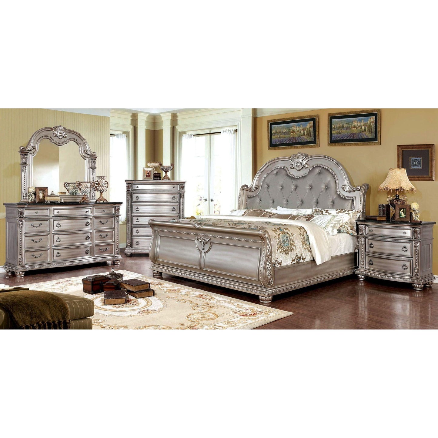  Furniture of America Fromberg 6-Drawer Chest CM7670CPN-C IMAGE 4