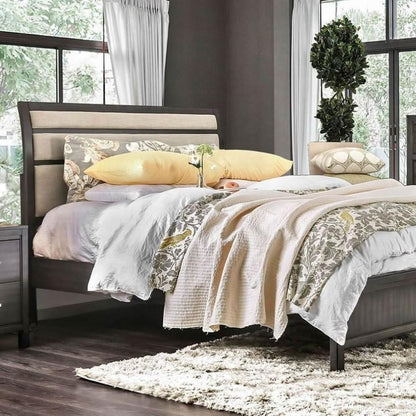  Furniture of America Berenice Queen Platform Bed CM7580GY-Q-BED IMAGE 4