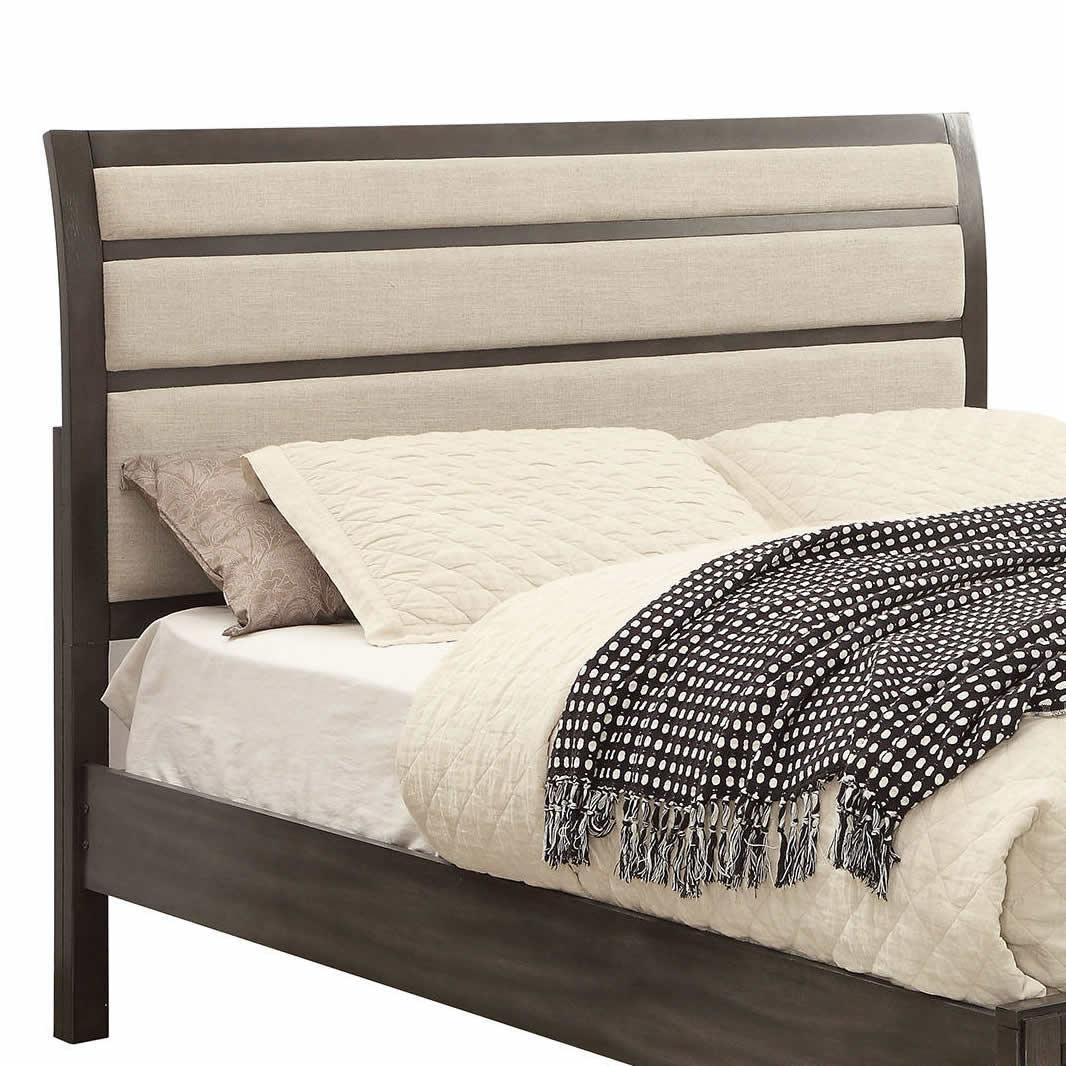  Furniture of America Berenice CM7580GY-EK King Bed IMAGE 2