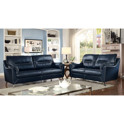 Furniture of America Nichola Stationary Leatherette Sofa CM6008BL-SF IMAGE 5