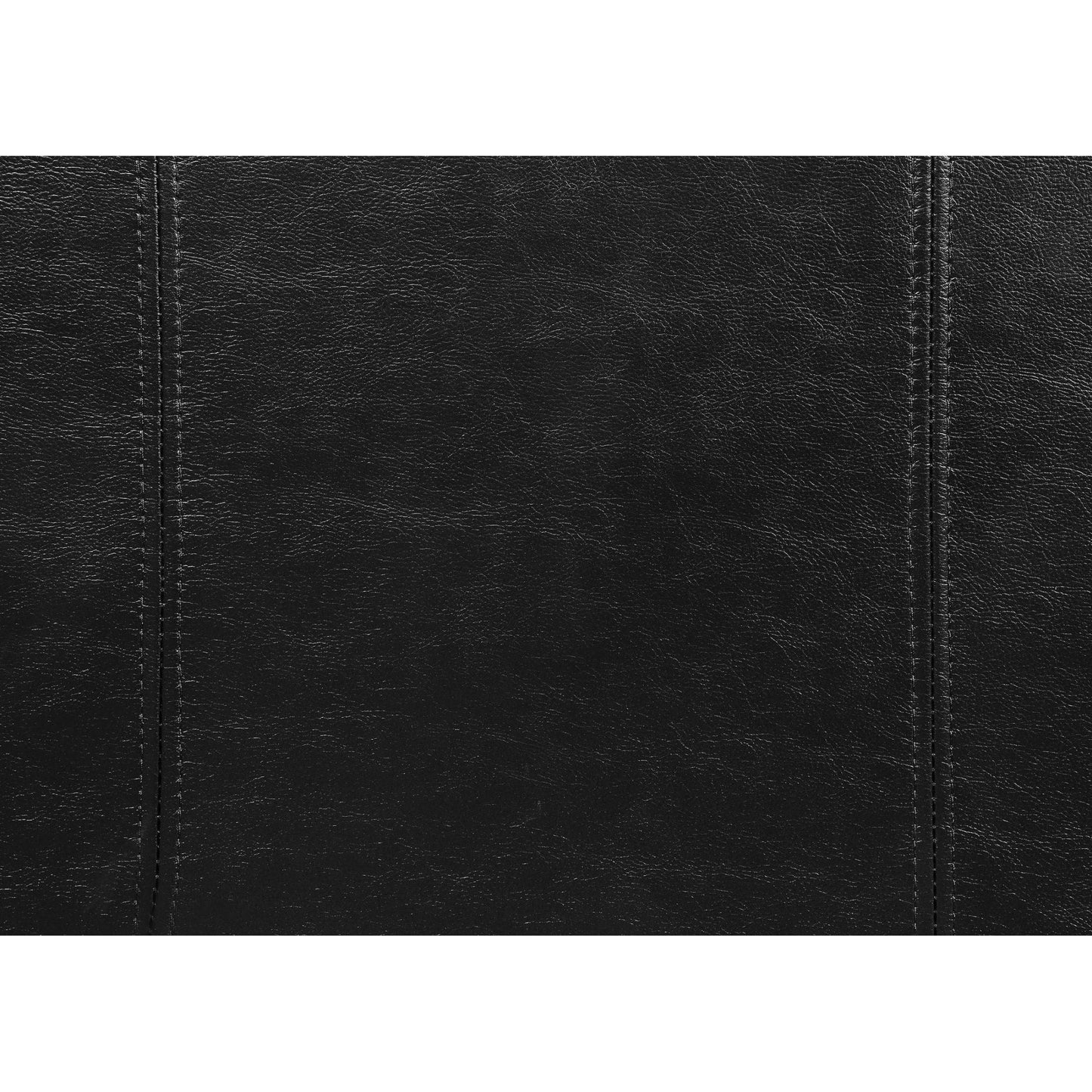  Furniture of America Perla Stationary Leather Look Sofa CM6424BK-SF IMAGE 4