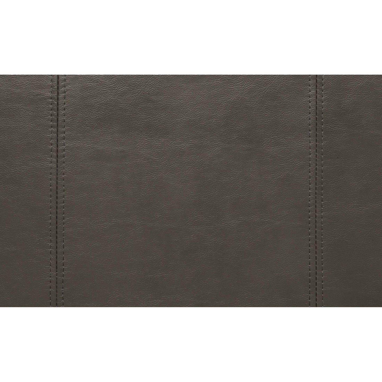 Furniture of America Perla Stationary Leather Look Loveseat CM6424GY-LV IMAGE 4