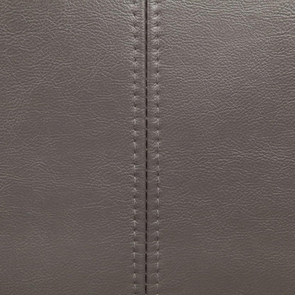  Furniture of America Monika Stationary Leather Look Chair CM6423GY-CH IMAGE 4