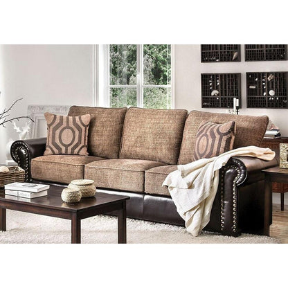  Furniture of America Ceuta Stationary Fabric Sofa CM6522-SF IMAGE 2