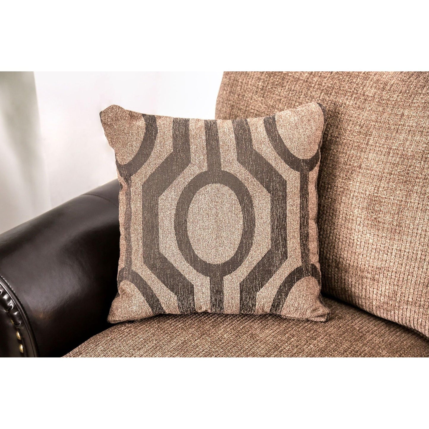  Furniture of America Ceuta Stationary Fabric Sofa CM6522-SF IMAGE 5