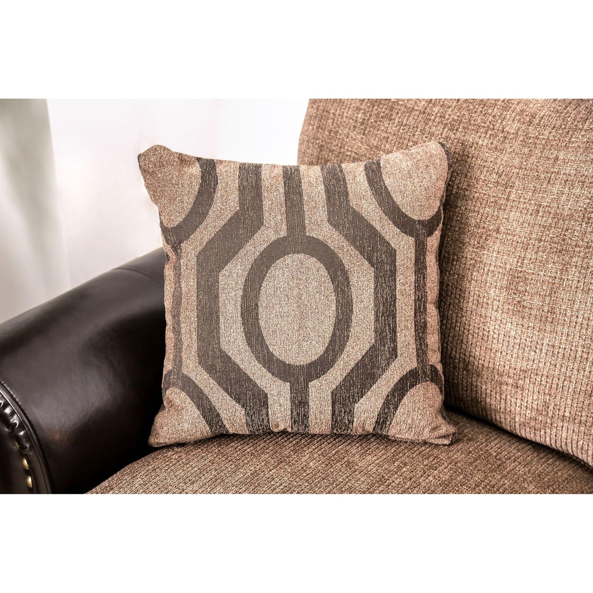  Furniture of America Ceuta Stationary Fabric Loveseat CM6522-LV IMAGE 5