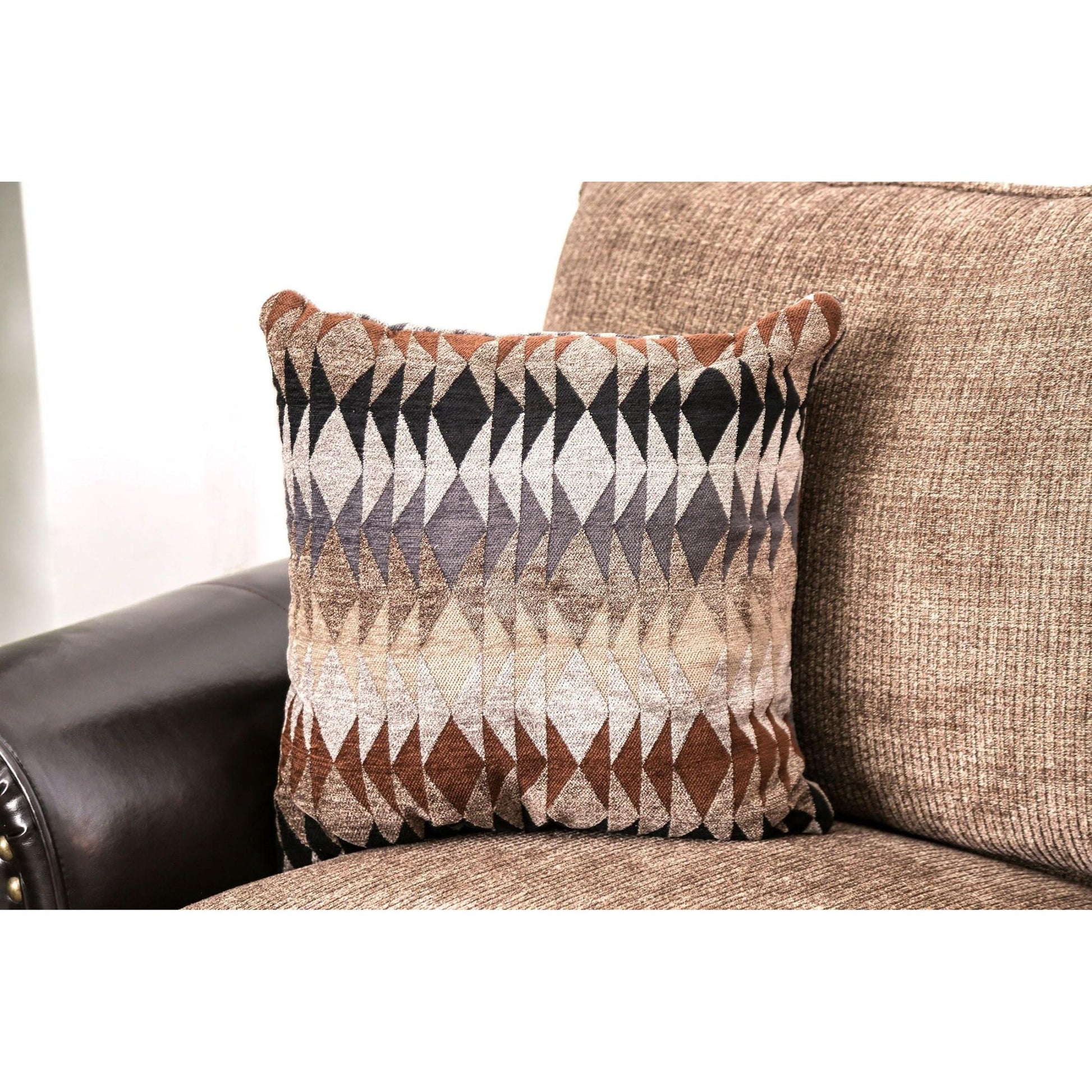 Furniture of America Ceuta Stationary Fabric Loveseat CM6522-LV IMAGE 6