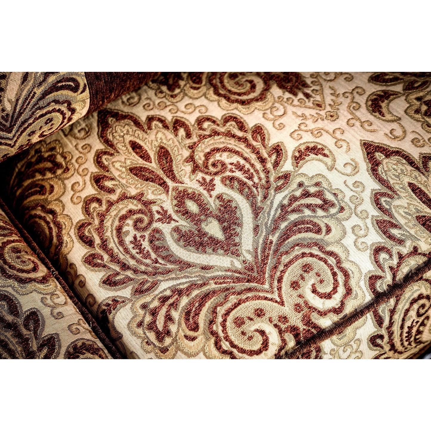  Furniture of America Amadeo Stationary Fabric Sofa SM6402-SF IMAGE 2