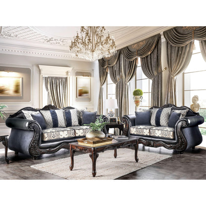  Furniture of America Amadeo Stationary Fabric Sofa SM6403-SF IMAGE 6