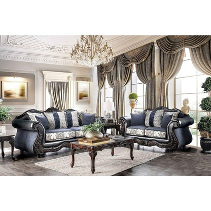  Furniture of America Amadeo Stationary Fabric Sofa SM6403-SF IMAGE 7