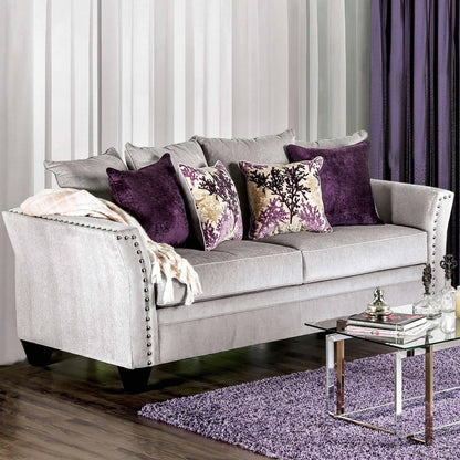  Furniture of America Oliviera Stationary Fabric Sofa SM6204-SF IMAGE 1