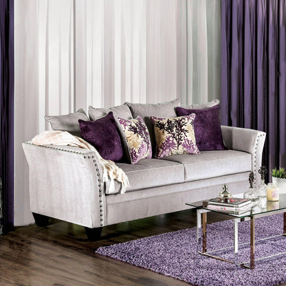  Furniture of America Oliviera Stationary Fabric Sofa SM6204-SF IMAGE 2