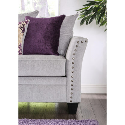  Furniture of America Oliviera Stationary Fabric Sofa SM6204-SF IMAGE 5