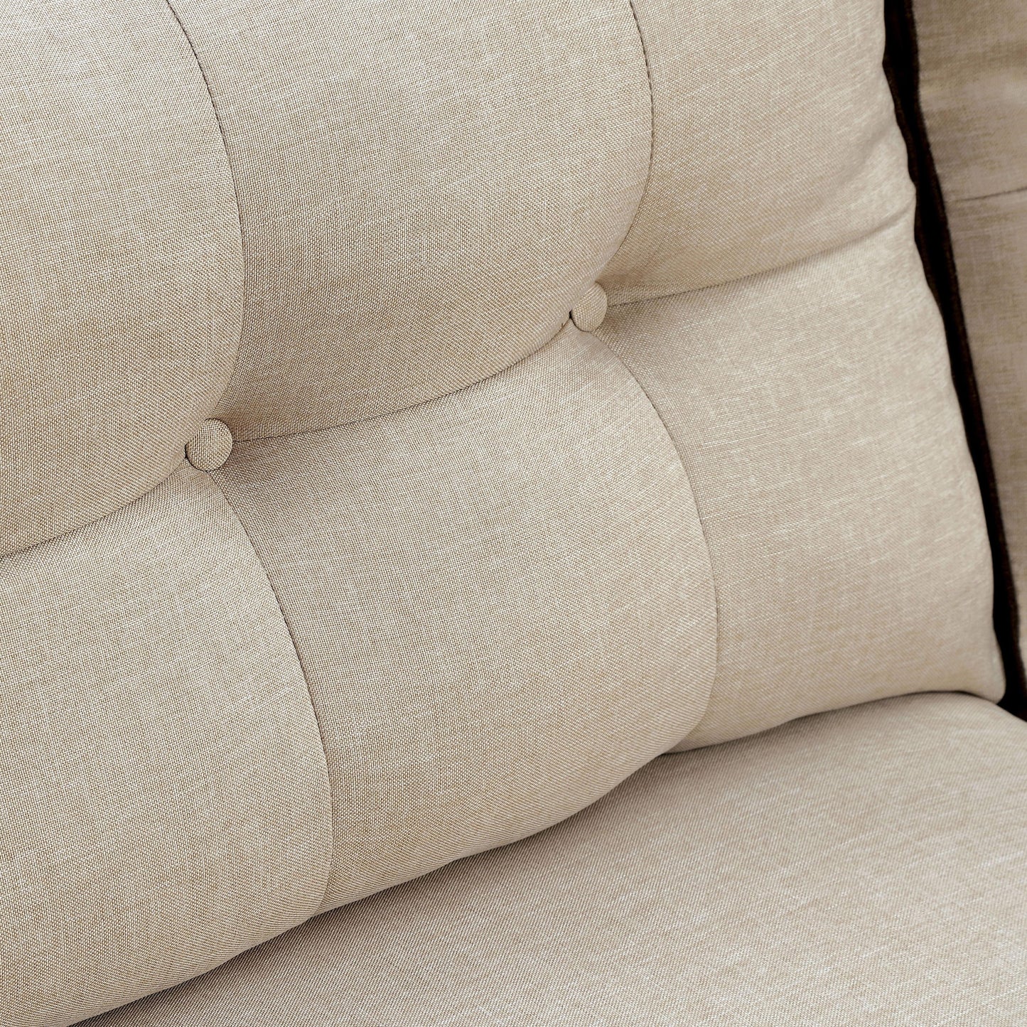  Furniture of America Glenda Stationary Fabric Sofa CM6850BG-SF IMAGE 3