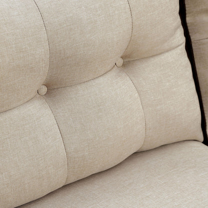  Furniture of America Glenda Stationary Fabric Sofa CM6850BG-SF IMAGE 3