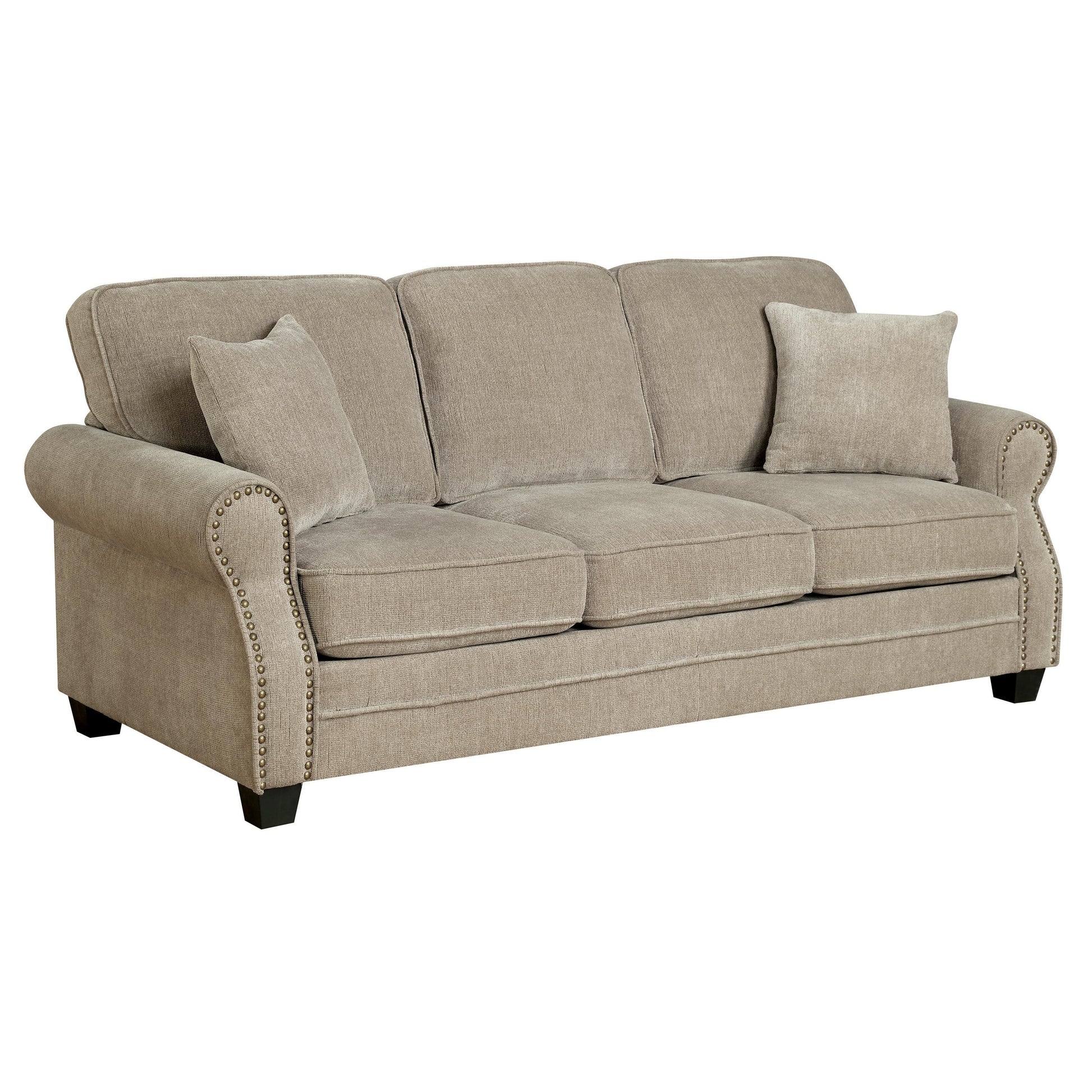  Furniture of America Lynne Stationary Fabric Sofa CM6818-SF IMAGE 1