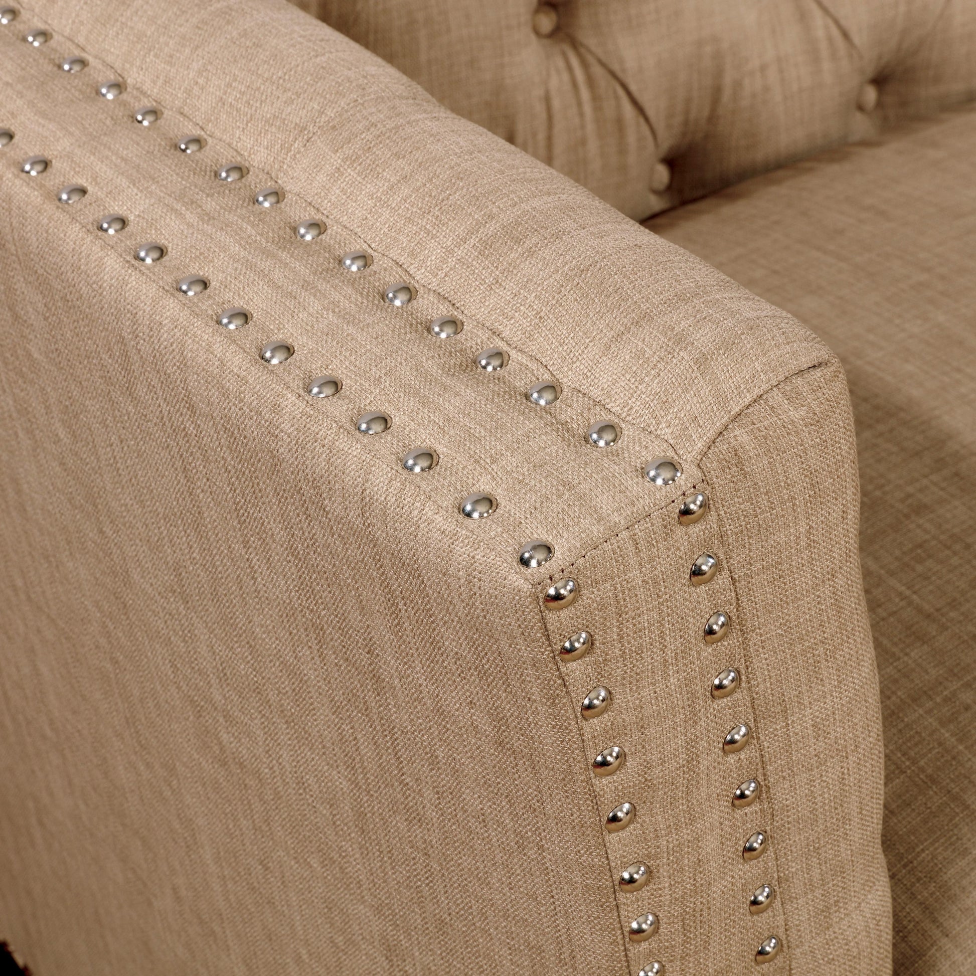  Furniture of America Imani Stationary Fabric Sofa CM6860-SF IMAGE 3