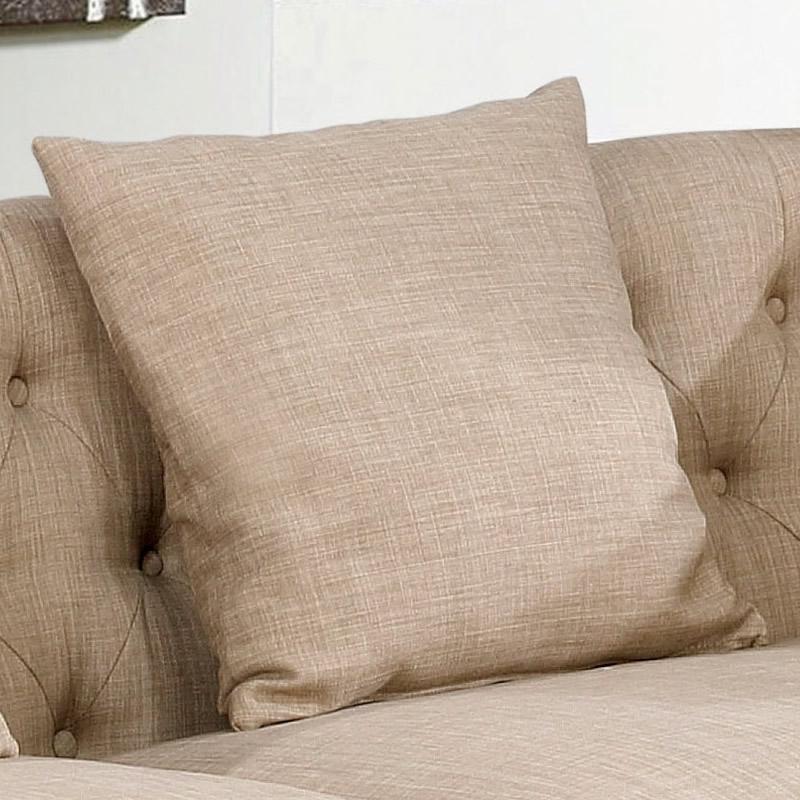  Furniture of America Imani Stationary Fabric Sofa CM6860-SF IMAGE 5