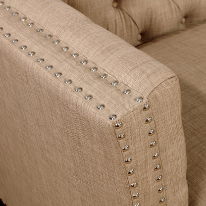  Furniture of America Imani Stationary Fabric Loveseat CM6860-LV IMAGE 3