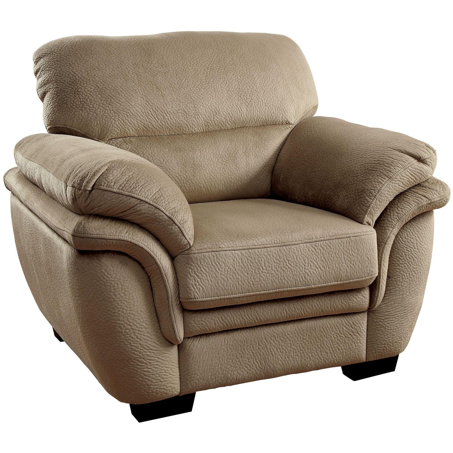  Furniture of America Jaya Stationary Fabric Chair CM6503LB-CH IMAGE 1