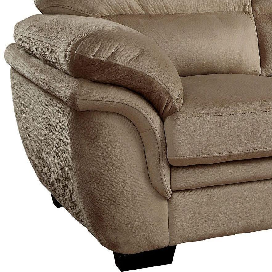  Furniture of America Jaya Stationary Fabric Chair CM6503LB-CH IMAGE 4