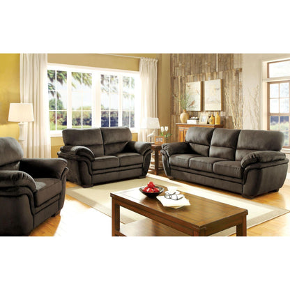 Furniture of America Jaya Stationary Fabric Sofa CM6503DB-SF IMAGE 5