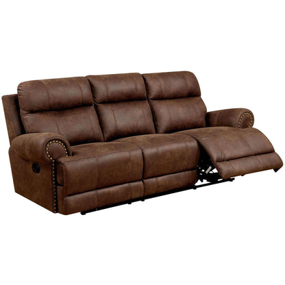  Furniture of America Kellie Reclining Fabric Sofa CM6281-SF IMAGE 1