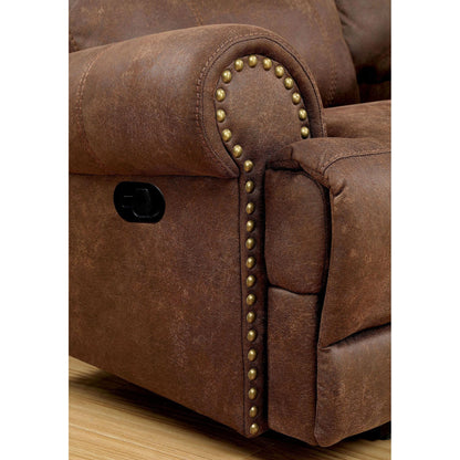  Furniture of America Kellie Reclining Fabric Sofa CM6281-SF IMAGE 4