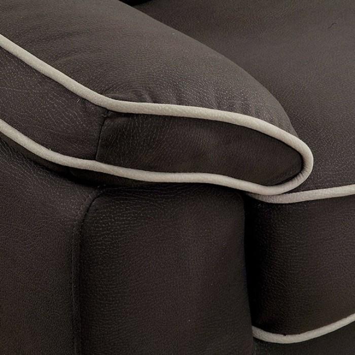  Furniture of America Elly Stationary Fabric Sofa CM6504-SF IMAGE 5