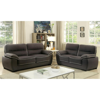  Furniture of America Elly Stationary Fabric Loveseat CM6504-LV IMAGE 7
