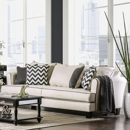  Furniture of America Percey Stationary Fabric Sofa SM1278-SF IMAGE 1