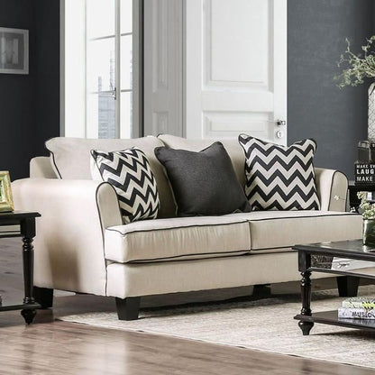  Furniture of America Percey Stationary Fabric Loveseat SM1278-LV IMAGE 1