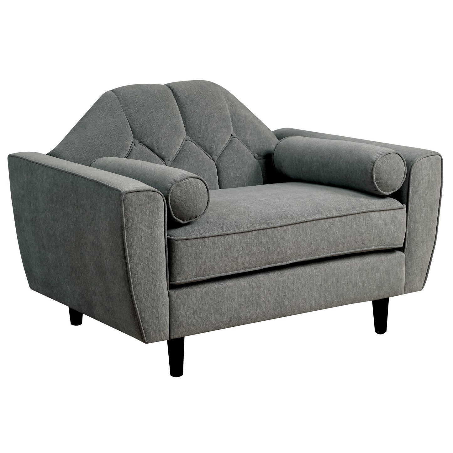  Furniture of America Ester Stationary Fabric Chair CM6852-CH IMAGE 1