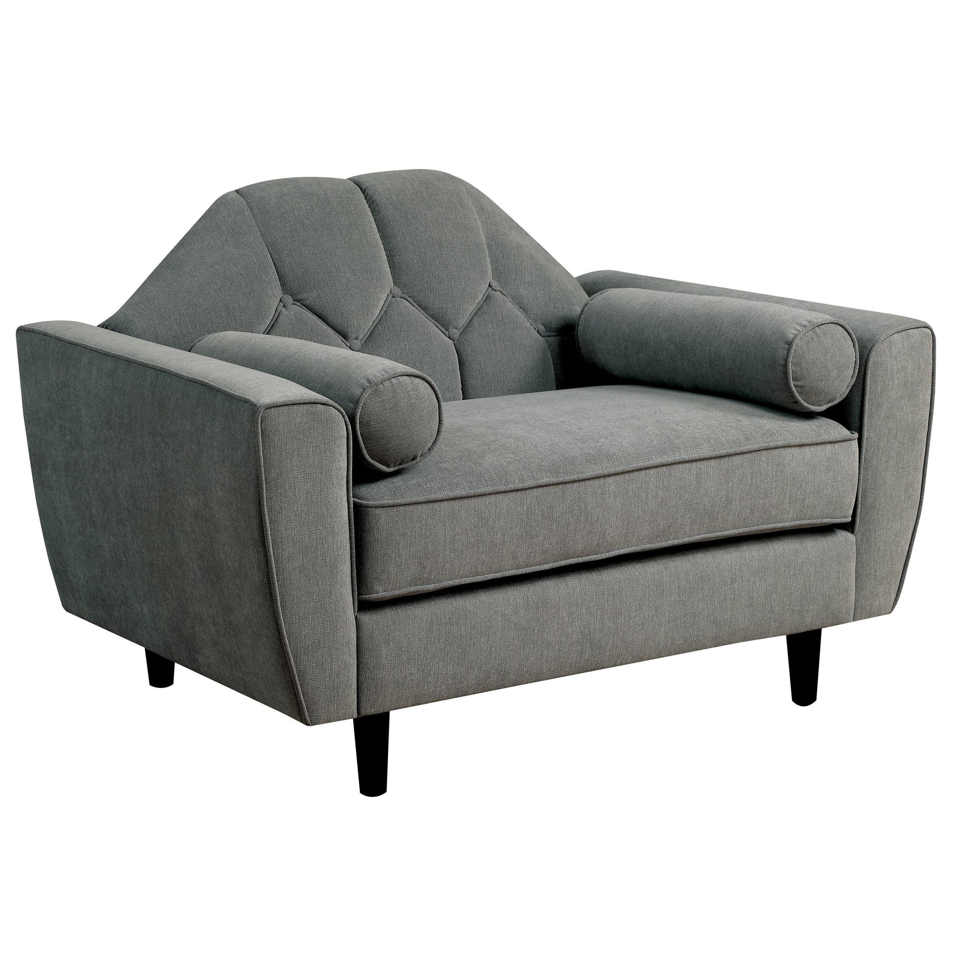  Furniture of America Ester Stationary Fabric Chair CM6852-CH IMAGE 1